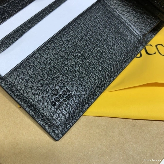 First bag ru wallet billfold The GUCCI Grid Off 0811